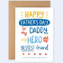 Personalised Father's Day Card For Daddy, thumbnail 2 of 4