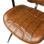 Austin Tan Brown Set Of Two Carver Dining Chairs, thumbnail 3 of 3