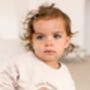 Child's Halloween 'Little Pumpkin' Embroidered Personalised Sweatshirt Jumper, thumbnail 2 of 8
