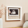 Personalised My First Baby Scan Floating Frame, thumbnail 4 of 4