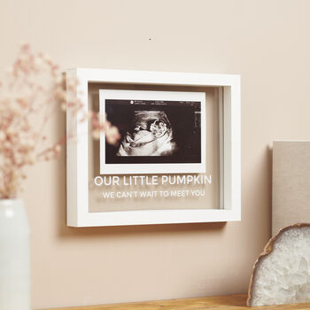 Personalised My First Baby Scan Floating Frame, 4 of 4