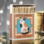 Christmas Pudding Cat Retro Matches, thumbnail 1 of 3