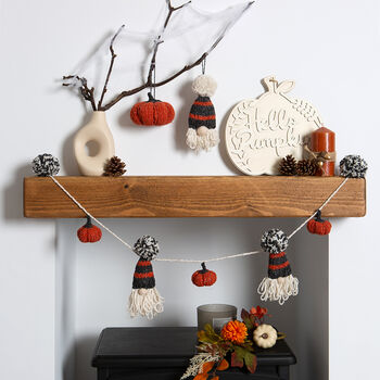 Halloween Decorations Garland And Baubles Knitting Kit, 2 of 9