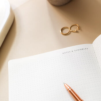 Personalised Minimal Undated Productivity Daily Planner, 7 of 9