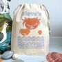 Personalised Crab Seaside Finds Bag, thumbnail 1 of 5