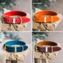 Personalised Leather Dog And Puppy Collars, thumbnail 6 of 10