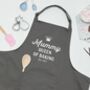 Personalised Queen Of Baking Kitchen Apron, thumbnail 1 of 5
