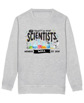 Mini Dreams Scientist Kids Sweater, 7 of 9