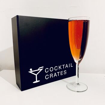 Prosecco Cocktail Gift Box Bellini, Mimosa, Kir Royale, 4 of 5