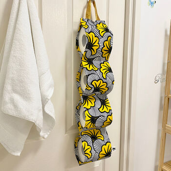 Toilet Roll Holder Yellow Flowers, 6 of 7