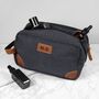 Personalised Deluxe Denim Wash Bag, thumbnail 7 of 9