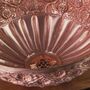 Hand Engraved Copper Vanity Sink, Copper Floral Handcrafted Basin, thumbnail 6 of 6
