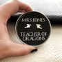 Personalised Teacher Of Dragon Studs Teacher Gift, thumbnail 7 of 7