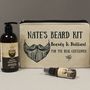 Gentleman's Personalised Beard Grooming Kit, thumbnail 3 of 3
