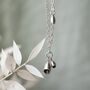 Sterling Silver Three Pod Necklace, thumbnail 2 of 6