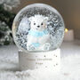 Personalised Polar Bear Snow Globe, thumbnail 4 of 7