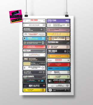51st Birthday Personalised Print Music From 1975, 9 of 10