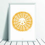 Maya Sun Art Print Framing Available, thumbnail 2 of 3