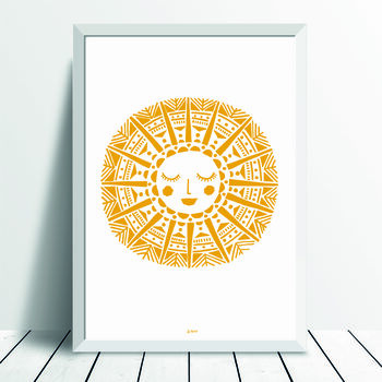 Maya Sun Art Print Framing Available, 2 of 3