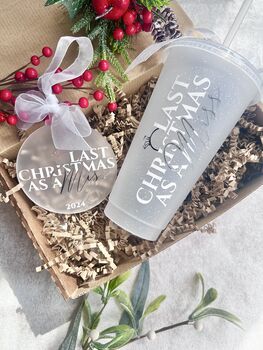 Glitter Last Christmas As A Miss Gift Set, 3 of 4