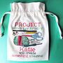 Personalised Craft Project Bag, thumbnail 4 of 10