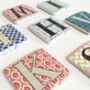 Vintage Style Initial Letter Coaster, thumbnail 1 of 8
