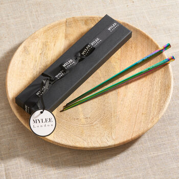 Personalised Stainless Steel Chopsticks, 4 of 10
