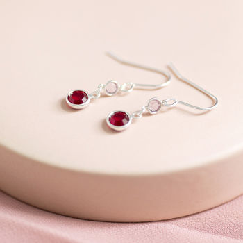 Mother And Child Birthstone Earrings, 7 of 11
