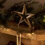Star Christmas Stocking Holder, thumbnail 1 of 2