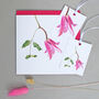 Gift Tags With Clematis Illustration, thumbnail 5 of 5