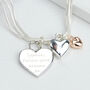 Personalised Love You Mum Heart Bracelet, thumbnail 4 of 7