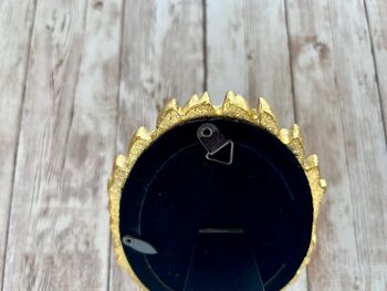Gold Oval Wreath Nature Inspired Photo Frame Picture Holder Small, 6 of 7