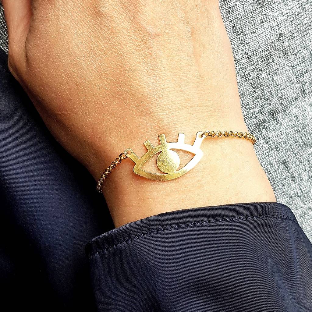 Evil Eye Protective Charm Bracelet By Misskukie
