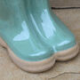 Personalised Large Green Welly Boots Planter, thumbnail 4 of 9