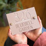 Personalised Laser Cut Acrylic Street House Door Sign, thumbnail 3 of 9