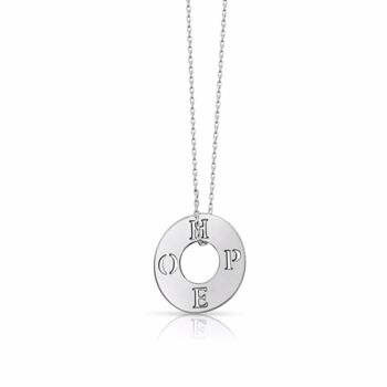 Token Pendant Word Necklace, 5 of 5
