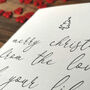 Romantic Handmade Christmas Card For Husband, Wife Or Partner, thumbnail 4 of 4