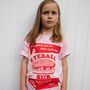 Eyeball Sub Girls' Slogan T Shirt, thumbnail 1 of 4