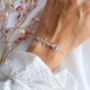 Heartbeat Birthstone Bracelet – Personalised Gift For Nurse, Midwife, Friend, Mum To Be, thumbnail 1 of 10