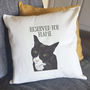 Personalised Cat Cushion, thumbnail 2 of 12