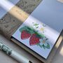 Strawberry Note Cards, thumbnail 3 of 4
