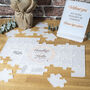 Frosted Acrylic Goodbye Miss Hello Mrs Signing Puzzle, thumbnail 1 of 5