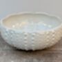 White Dimple Spot Bowl, 17.5cm, thumbnail 1 of 2