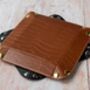 Brown Leatherette Valet Storage Tidy Tray, thumbnail 3 of 4