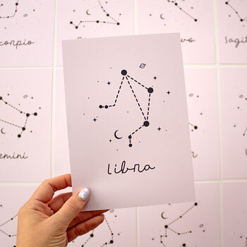Personal Star Sign Print, 7 of 12