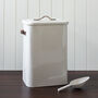 Pet Bin With Leather Handle, thumbnail 4 of 11
