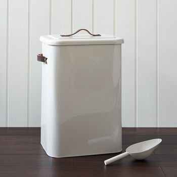 Pet Bin With Leather Handle, 4 of 11