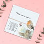 When Robins Appear Bracelet | Sympathy Gift And Memorial Keepsake, thumbnail 3 of 7