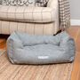 Stoneham Tweed Boxy Dog Bed, thumbnail 2 of 3