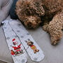 Personalised Dog And Owner Christmas Socks, thumbnail 1 of 3